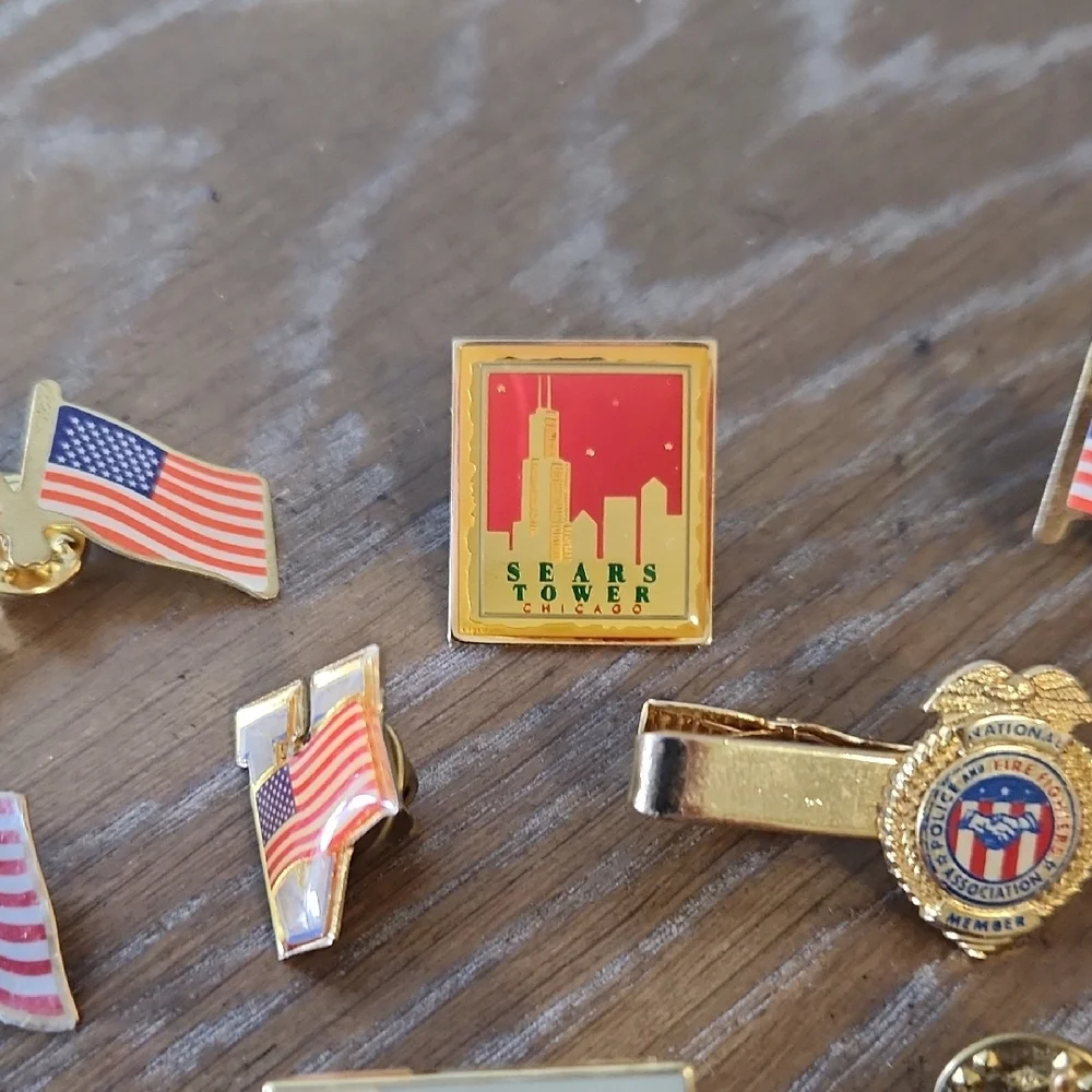 Collection of Patriotic Pins